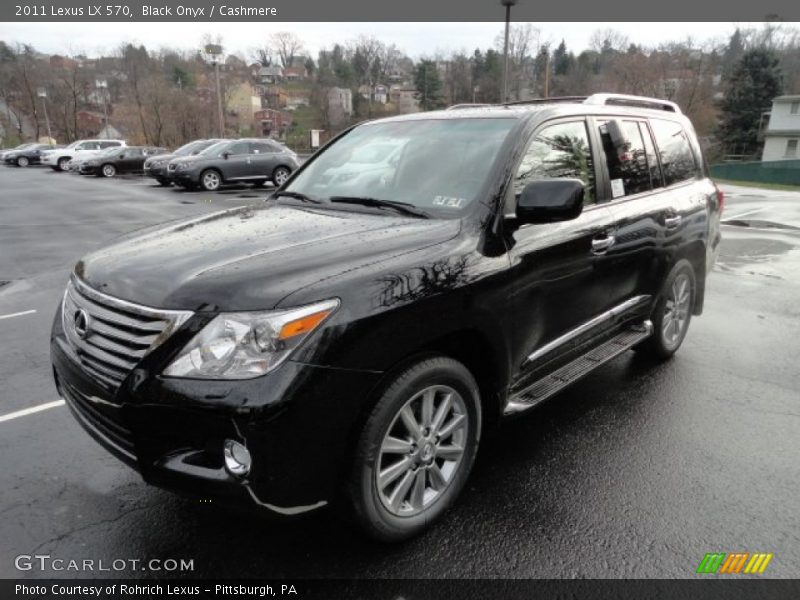 Front 3/4 View of 2011 LX 570