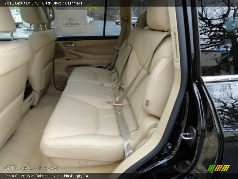  2011 LX 570 Cashmere Interior