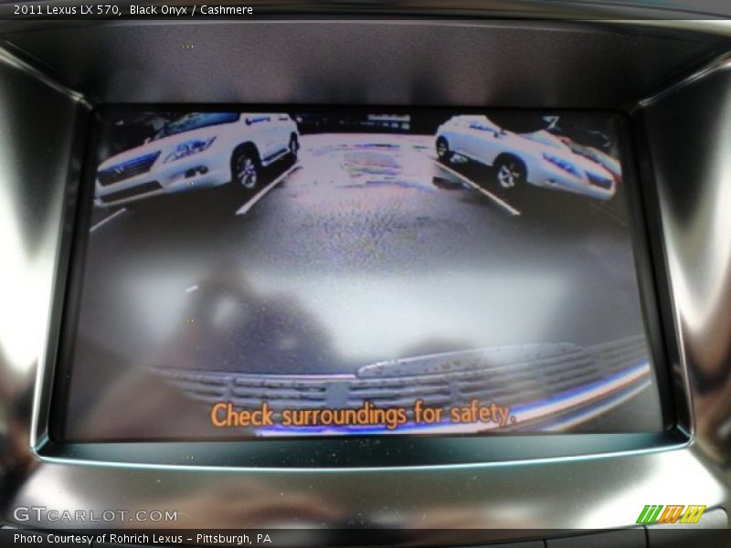 Backup Camera - 2011 Lexus LX 570