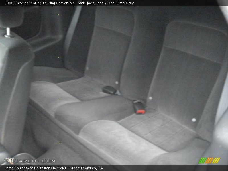 Satin Jade Pearl / Dark Slate Gray 2006 Chrysler Sebring Touring Convertible