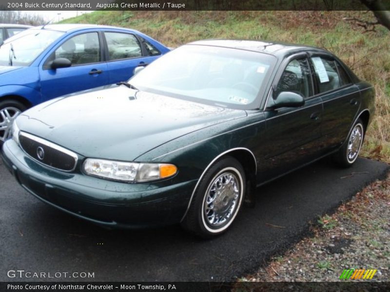Augusta Green Metallic / Taupe 2004 Buick Century Standard
