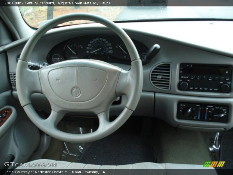 Augusta Green Metallic / Taupe 2004 Buick Century Standard