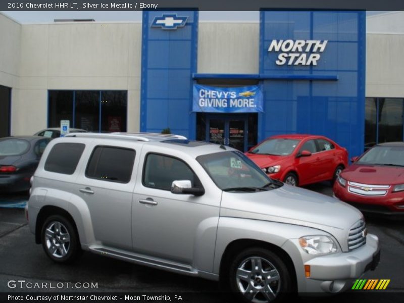 Silver Ice Metallic / Ebony 2010 Chevrolet HHR LT