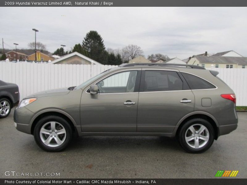  2009 Veracruz Limited AWD Natural Khaki