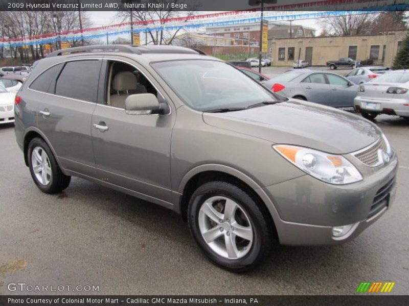 Natural Khaki / Beige 2009 Hyundai Veracruz Limited AWD