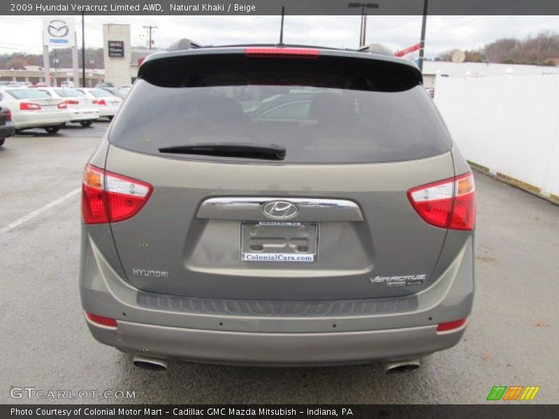 Natural Khaki / Beige 2009 Hyundai Veracruz Limited AWD