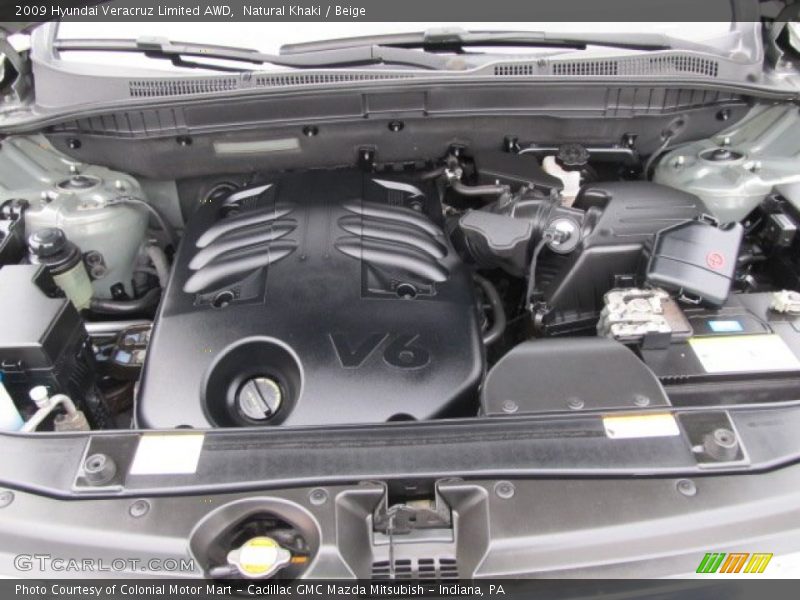  2009 Veracruz Limited AWD Engine - 3.8 Liter DOHC 24-Valve CVVT V6