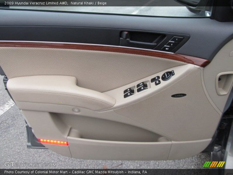 Natural Khaki / Beige 2009 Hyundai Veracruz Limited AWD
