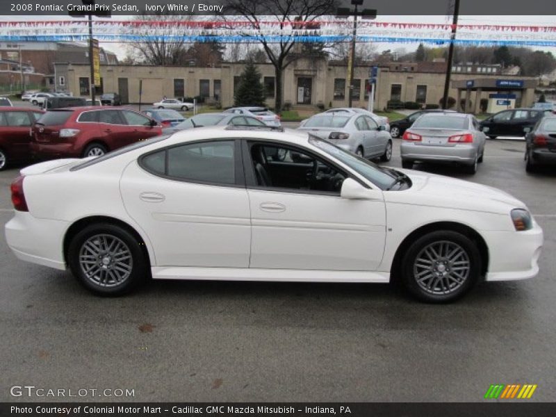 Ivory White / Ebony 2008 Pontiac Grand Prix Sedan