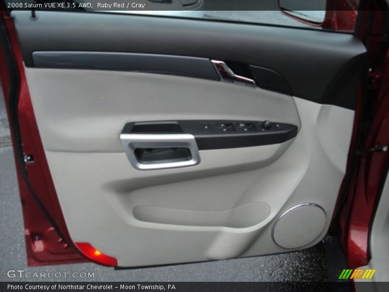 Ruby Red / Gray 2008 Saturn VUE XE 3.5 AWD