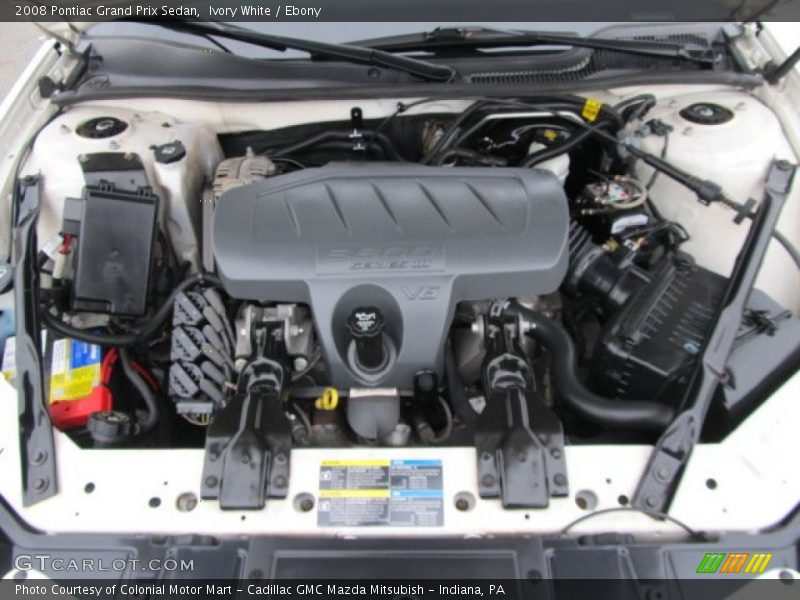  2008 Grand Prix Sedan Engine - 3.8 Liter OHV 12V 3800 Series III V6