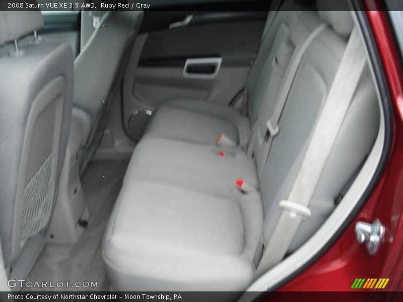 Ruby Red / Gray 2008 Saturn VUE XE 3.5 AWD