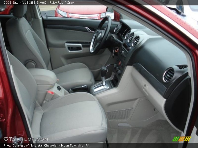 Ruby Red / Gray 2008 Saturn VUE XE 3.5 AWD