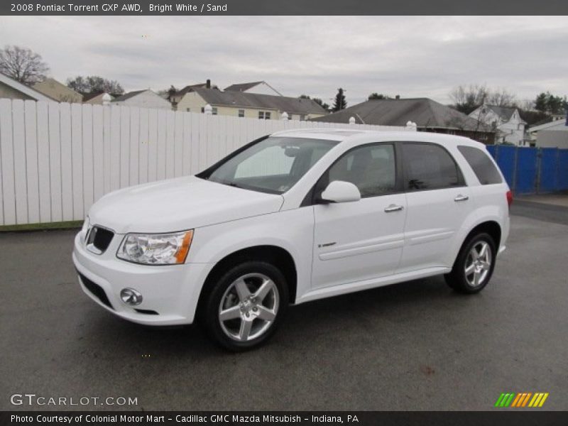 Bright White / Sand 2008 Pontiac Torrent GXP AWD