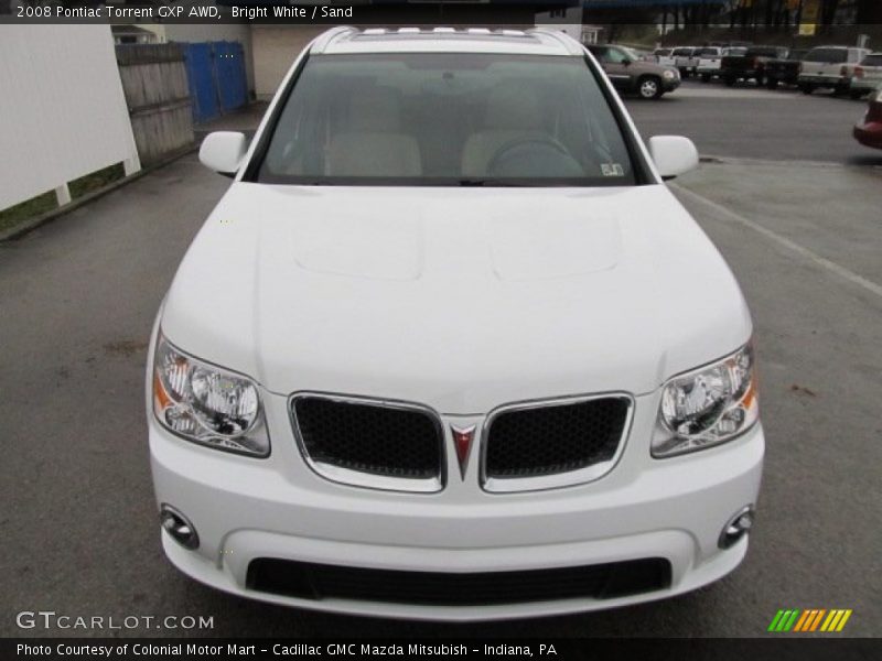 Bright White / Sand 2008 Pontiac Torrent GXP AWD