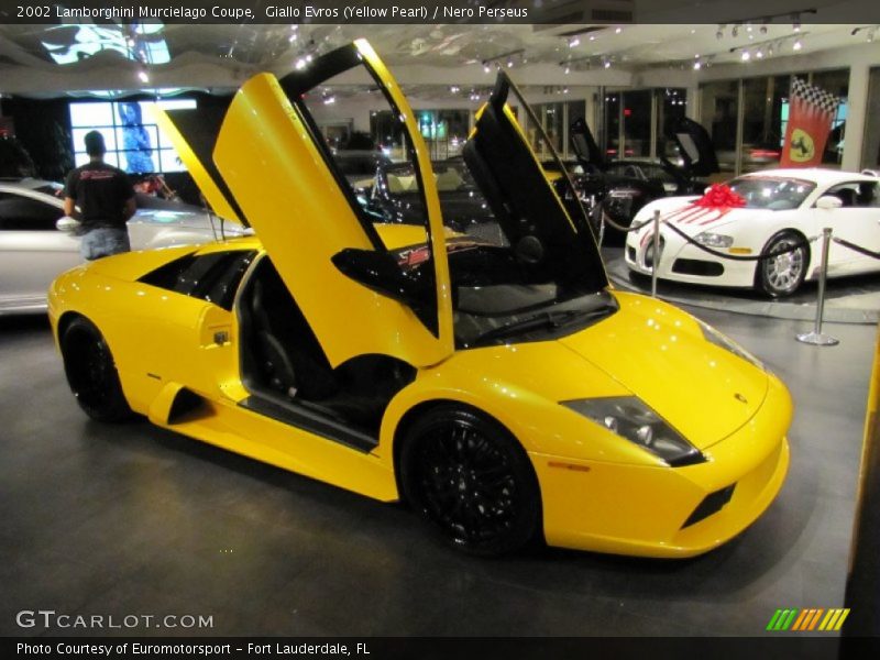  2002 Murcielago Coupe Giallo Evros (Yellow Pearl)