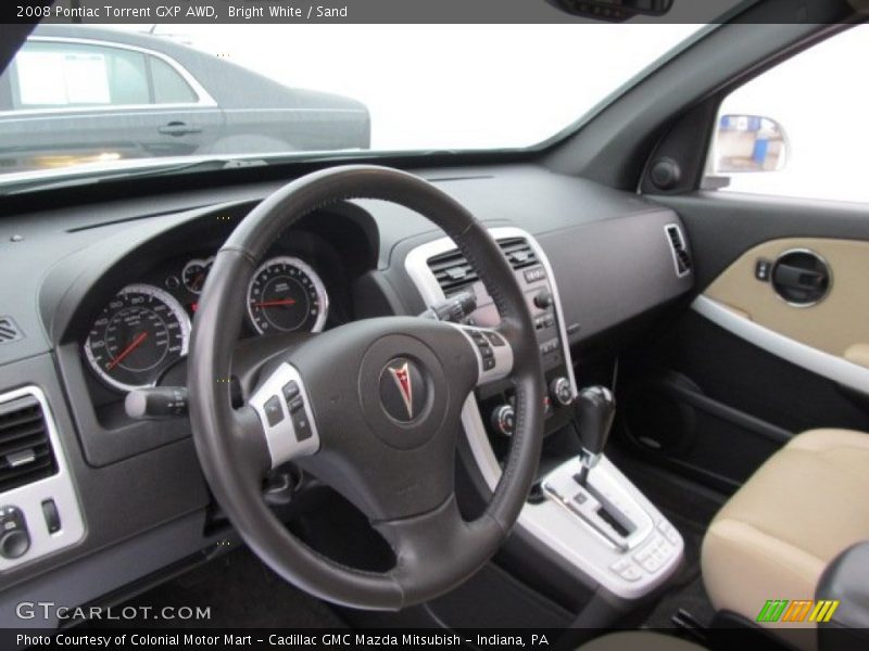 Bright White / Sand 2008 Pontiac Torrent GXP AWD