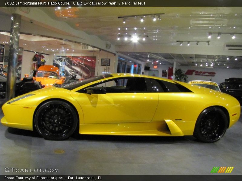  2002 Murcielago Coupe Giallo Evros (Yellow Pearl)