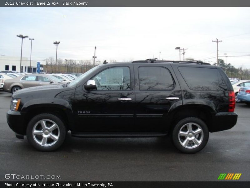 Black / Ebony 2012 Chevrolet Tahoe LS 4x4