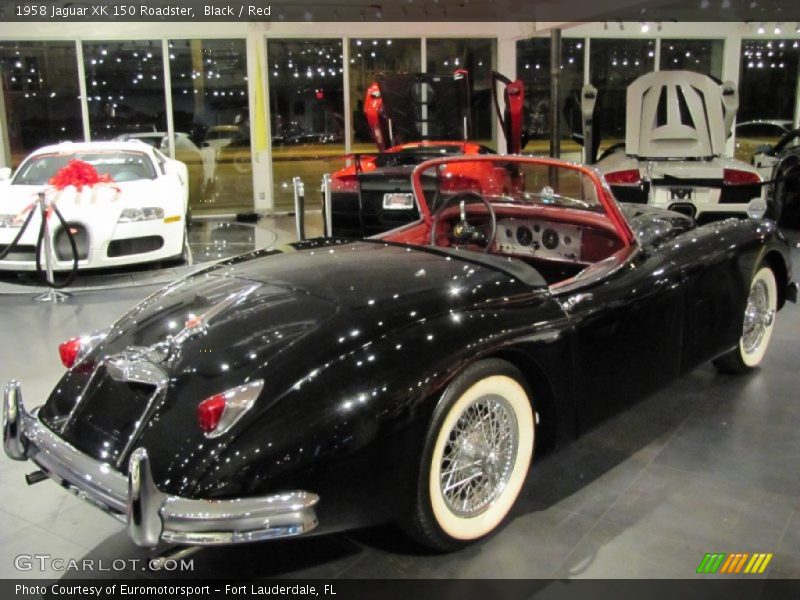  1958 XK 150 Roadster Black