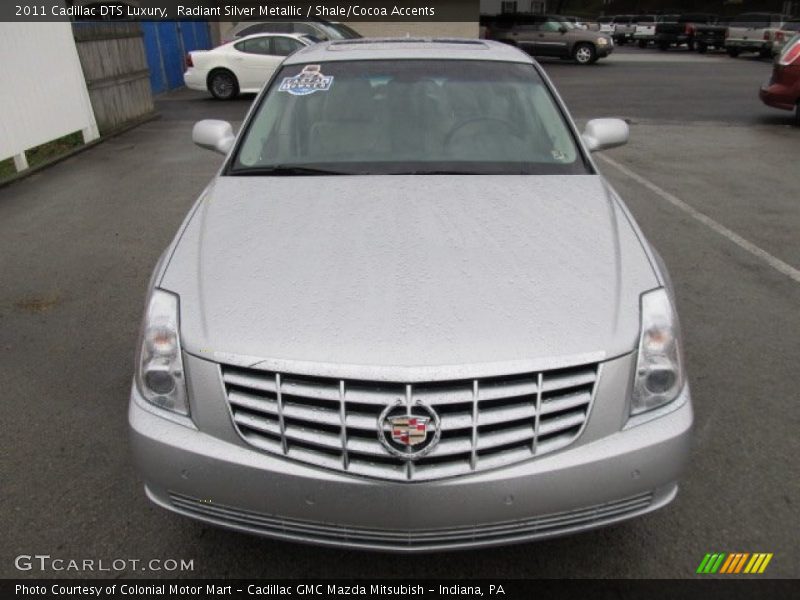 Radiant Silver Metallic / Shale/Cocoa Accents 2011 Cadillac DTS Luxury