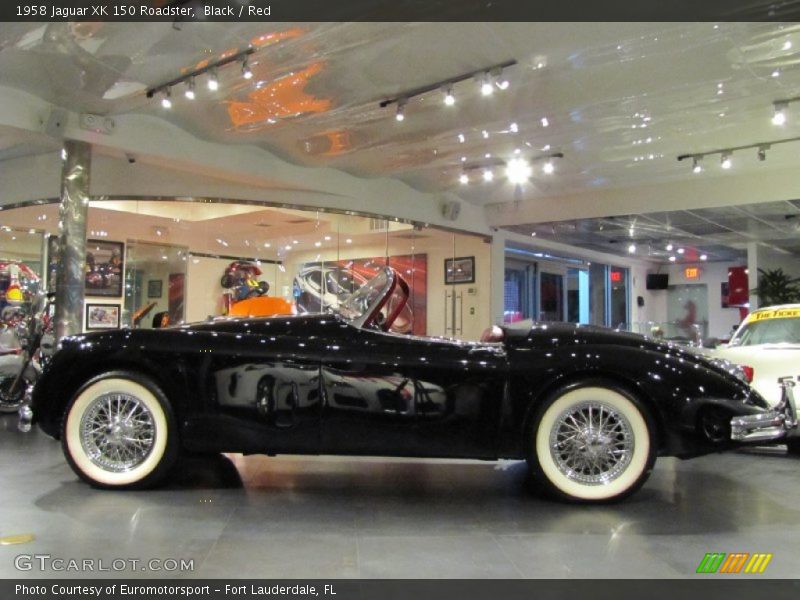  1958 XK 150 Roadster Black