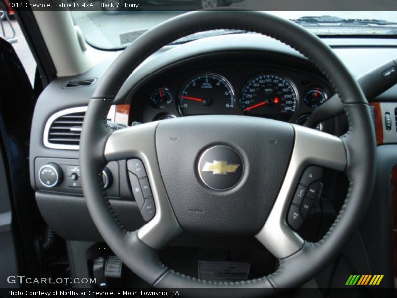Black / Ebony 2012 Chevrolet Tahoe LS 4x4