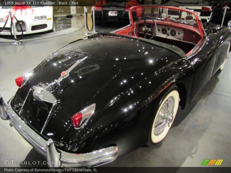  1958 XK 150 Roadster Black