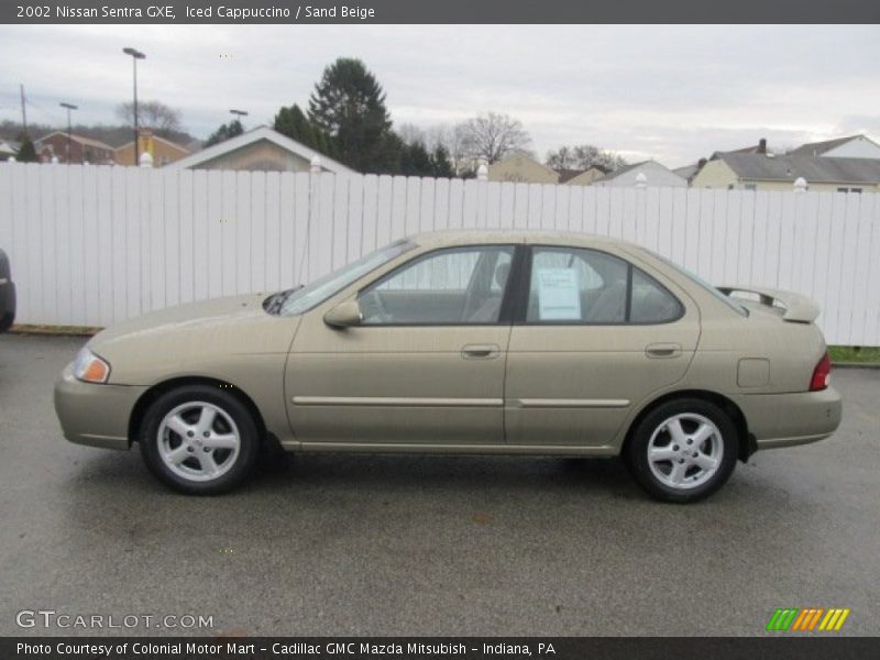 Iced Cappuccino / Sand Beige 2002 Nissan Sentra GXE