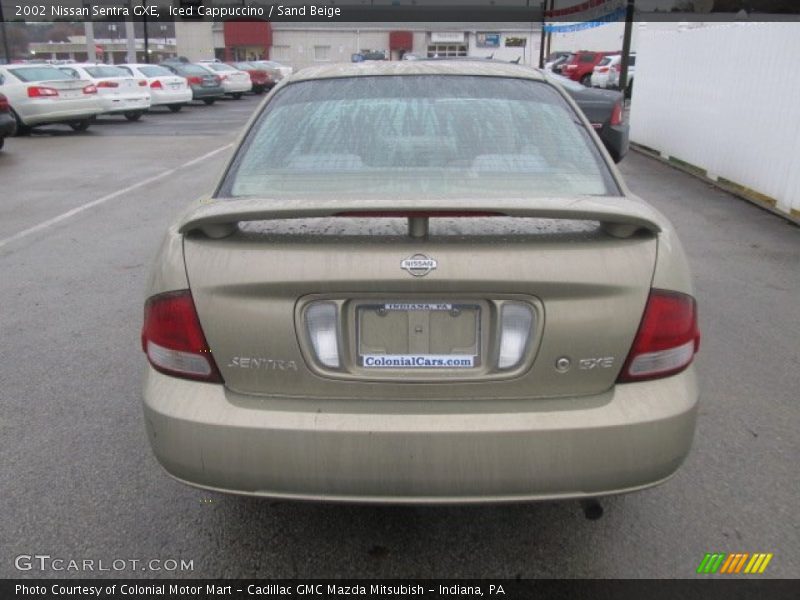 Iced Cappuccino / Sand Beige 2002 Nissan Sentra GXE