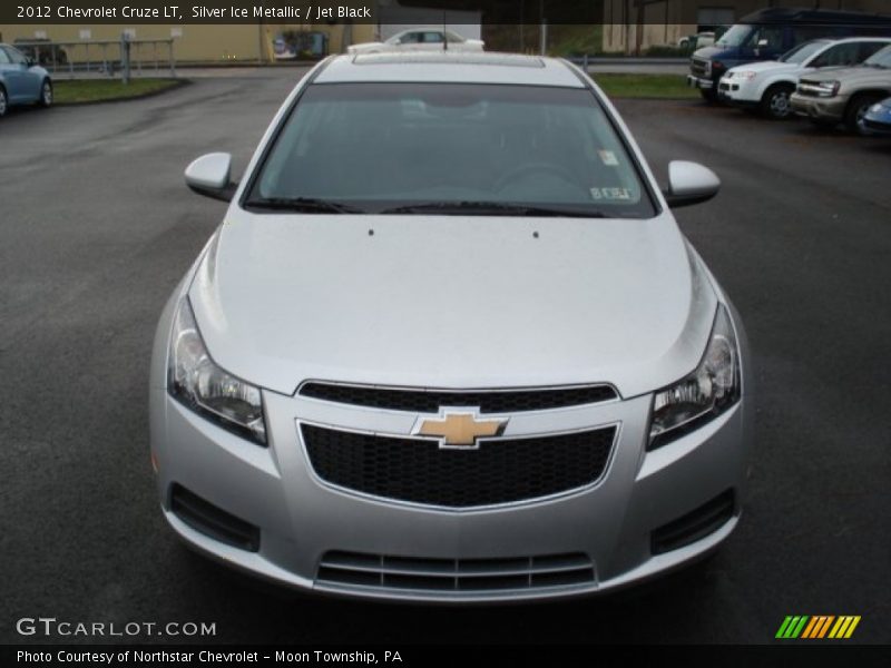 Silver Ice Metallic / Jet Black 2012 Chevrolet Cruze LT