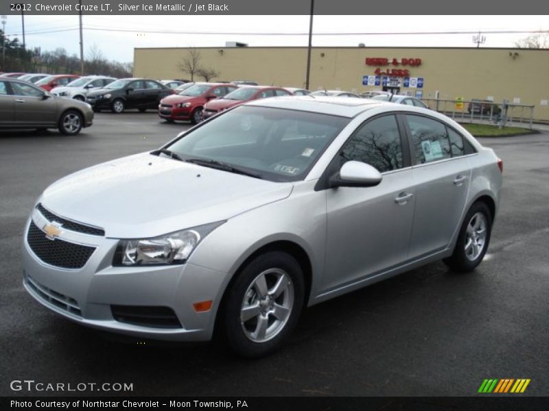 Silver Ice Metallic / Jet Black 2012 Chevrolet Cruze LT