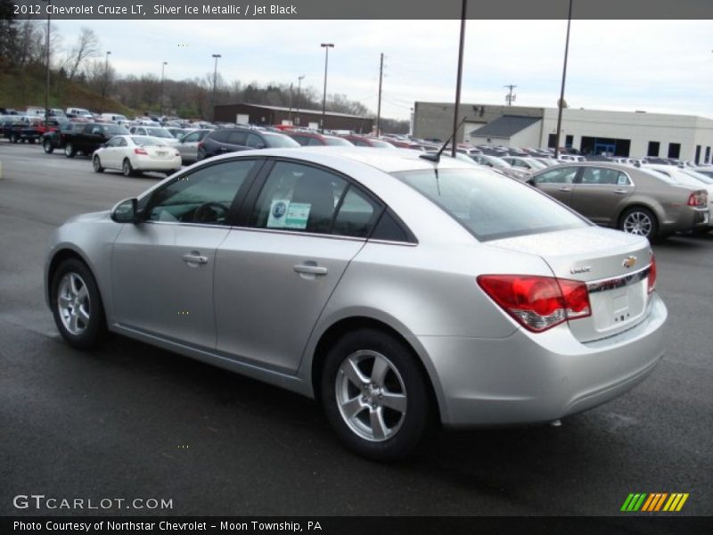 Silver Ice Metallic / Jet Black 2012 Chevrolet Cruze LT