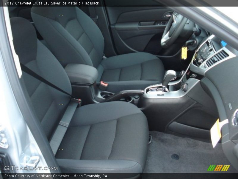 Silver Ice Metallic / Jet Black 2012 Chevrolet Cruze LT