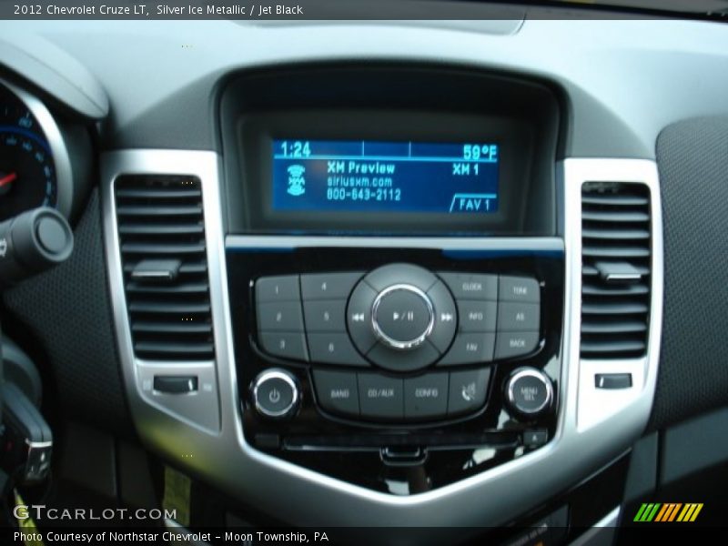 Silver Ice Metallic / Jet Black 2012 Chevrolet Cruze LT