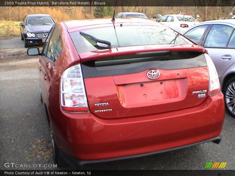 Barcelona Red Metallic / Bisque 2009 Toyota Prius Hybrid