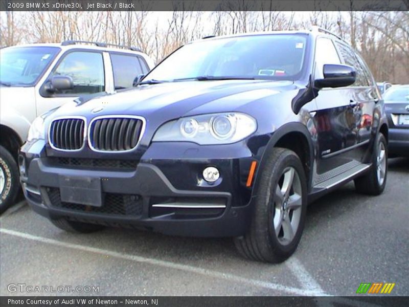 Jet Black / Black 2009 BMW X5 xDrive30i