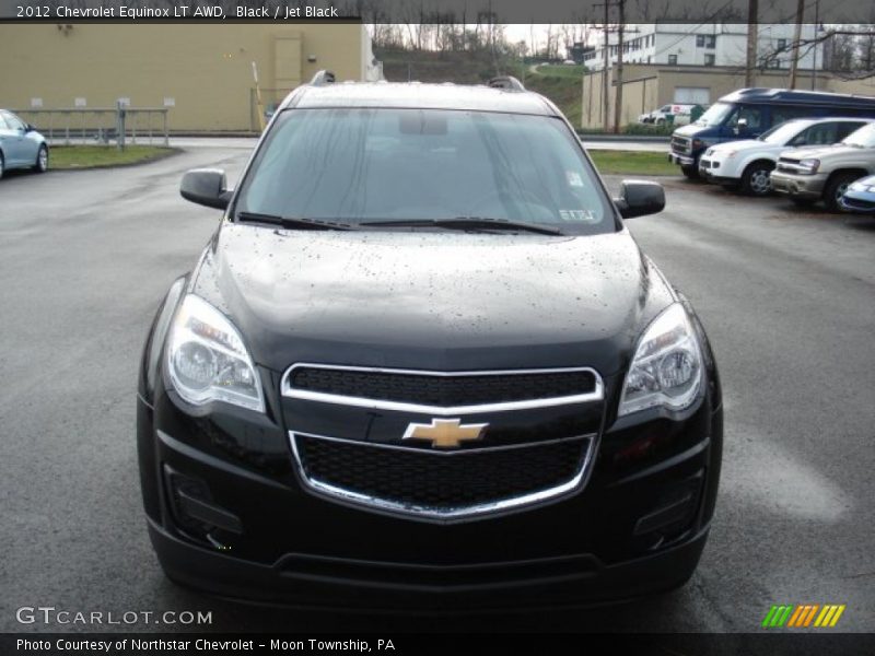 Black / Jet Black 2012 Chevrolet Equinox LT AWD