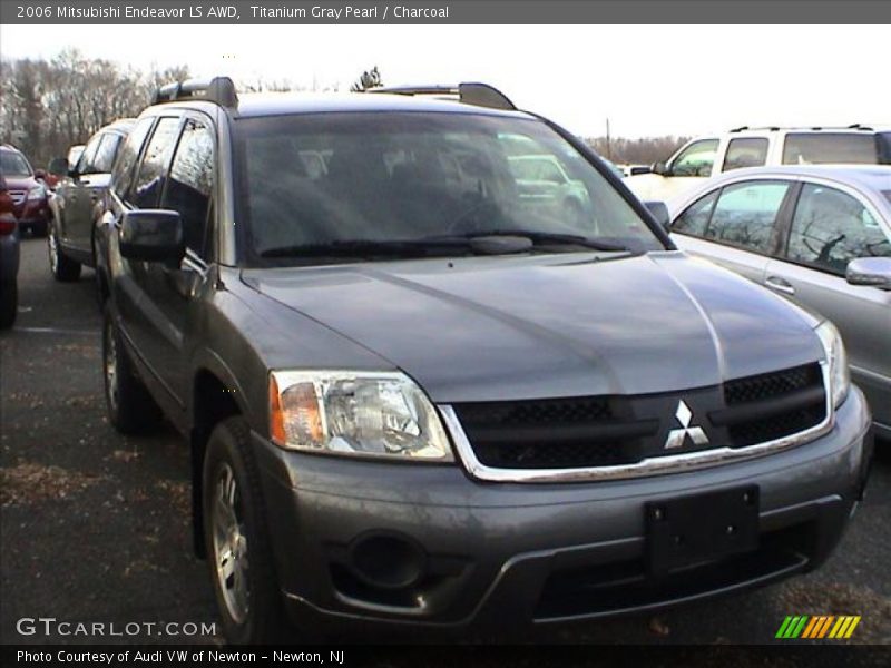 Titanium Gray Pearl / Charcoal 2006 Mitsubishi Endeavor LS AWD