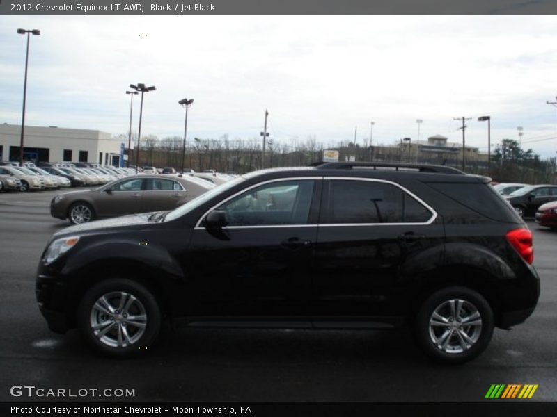 Black / Jet Black 2012 Chevrolet Equinox LT AWD
