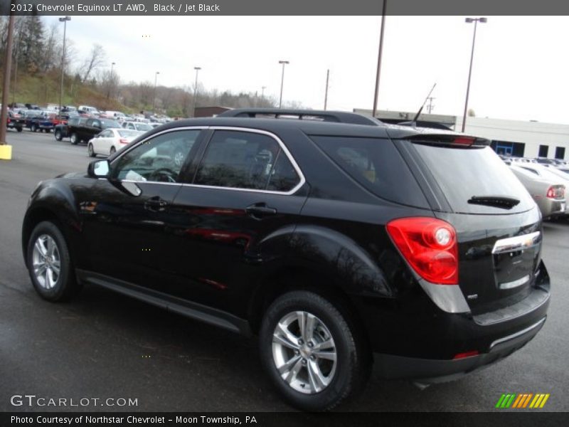 Black / Jet Black 2012 Chevrolet Equinox LT AWD