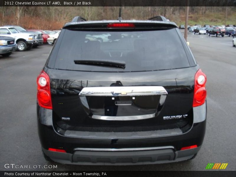 Black / Jet Black 2012 Chevrolet Equinox LT AWD