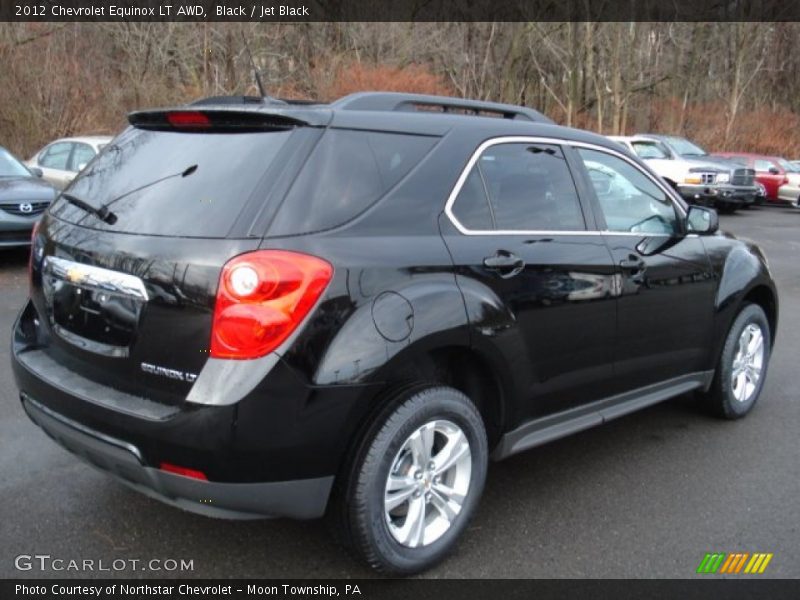 Black / Jet Black 2012 Chevrolet Equinox LT AWD