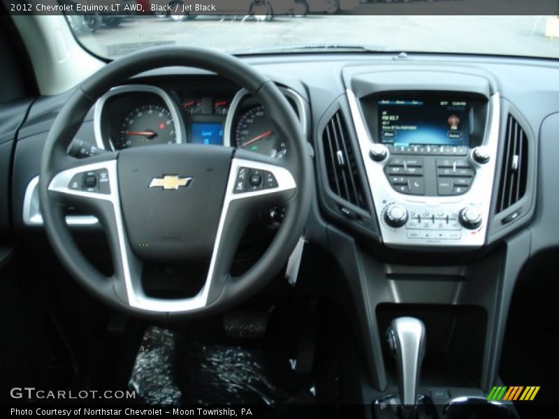 Black / Jet Black 2012 Chevrolet Equinox LT AWD