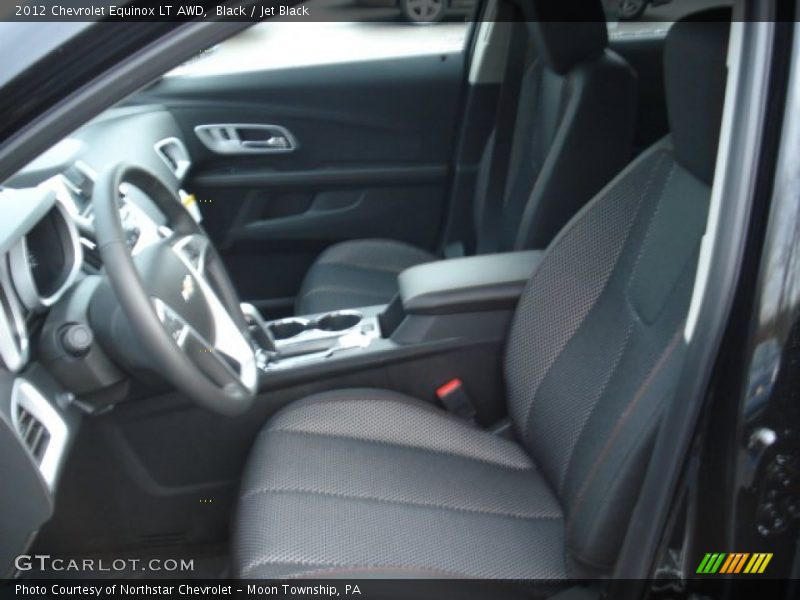 Black / Jet Black 2012 Chevrolet Equinox LT AWD