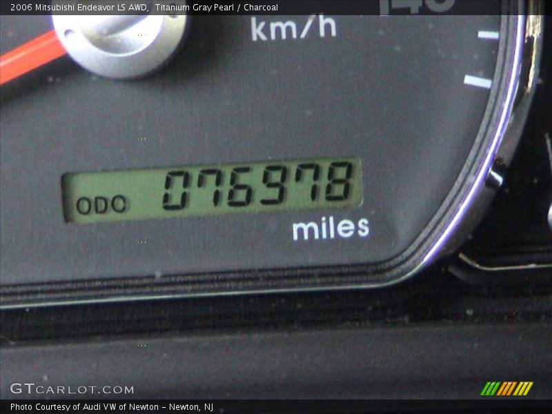 Titanium Gray Pearl / Charcoal 2006 Mitsubishi Endeavor LS AWD