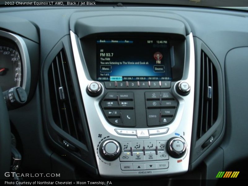 Black / Jet Black 2012 Chevrolet Equinox LT AWD