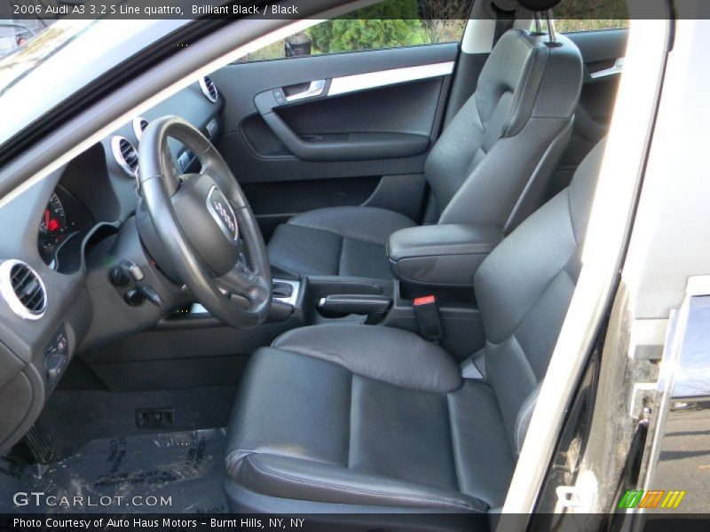  2006 A3 3.2 S Line quattro Black Interior