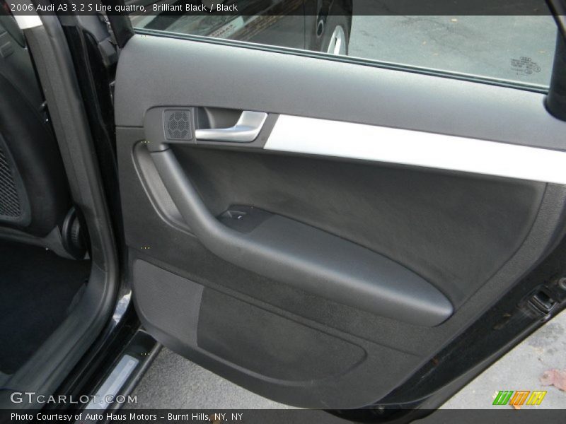 Brilliant Black / Black 2006 Audi A3 3.2 S Line quattro