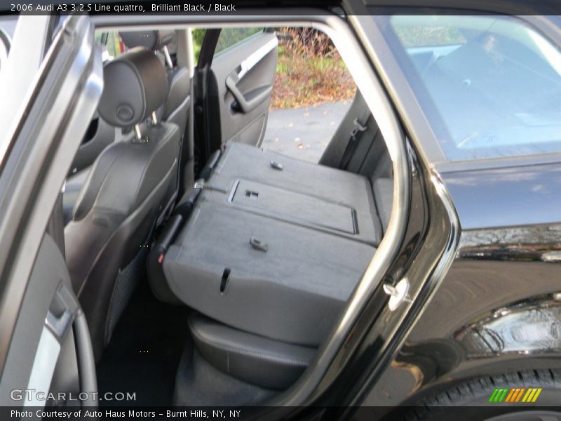 Brilliant Black / Black 2006 Audi A3 3.2 S Line quattro